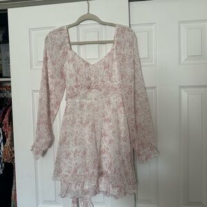 Floral Long Sleeve Dress